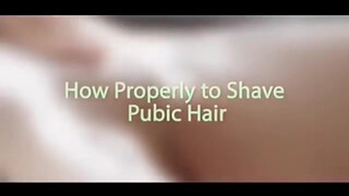 1. Shaving Your Vagina – Health Education Tutorial for women’s Pubic Health #2