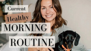 Get ready with me, healthy morning routine