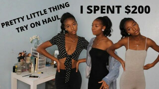PRETTY LITTLE THING SPRING TRY ON HAUL