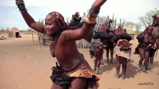 6. Himba Women and Young Girls Dance. AFRICAN TRIBE #2
