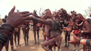 7. Himba Women and Young Girls Dance. AFRICAN TRIBE #2