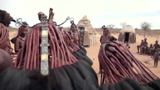 3. Himba Women and Young Girls Dance. AFRICAN TRIBE #2
