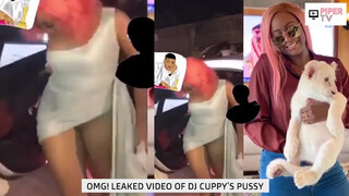 7. OMG! LEAKED VIDEO OF DJ CUPPY’S PUSSY