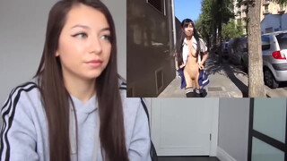 2. America Woman Reaction To Japanese School Girl Cosplay
