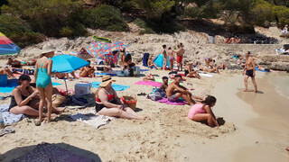 5. Walking Playa de Illetes beach, Mallorca (Majorca), Spain 4K