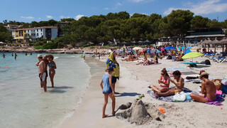 8. Walking Playa de Illetes beach, Mallorca (Majorca), Spain 4K