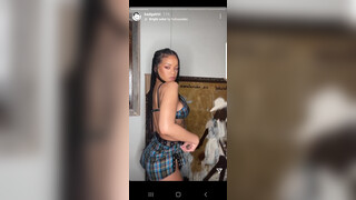 1. Rihanna showing bikini, boobs and ass