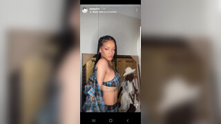 7. Rihanna showing bikini, boobs and ass