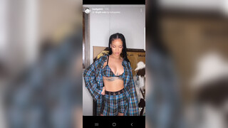 3. Rihanna showing bikini, boobs and ass