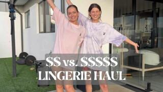 LINGERIE HAUL $$ Vs. $$$$ with @aimeeinghigher