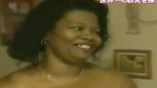Funny Japanese T.V. show. Guiness Book record holder of world’s largest natural breasts- Norma Stitz