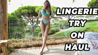 KatiaBang Lingerie Try On Haul | New Lingeries Haul #3 [4K]