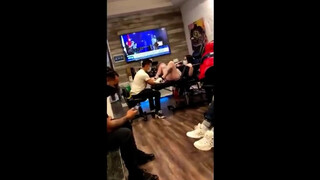 8. Lady squirts while getting a tattoo!