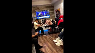 2. Lady squirts while getting a tattoo!