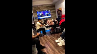 3. Lady squirts while getting a tattoo!