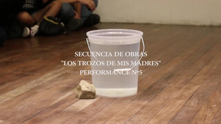 1. Performance nº5 /serie “The Pieces of my mothers”  /Daniela Lillo Olivares/ La Paz, Bolivia