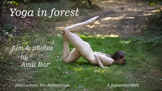 1. Art video: Yoga in forest by Amit Bar
