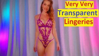 Insanely Hot Girl Tries on Very Noticeable Lingeries Try on Haul