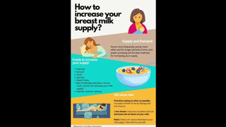 4. Breast massage for increasing milk supply