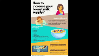 5. Breast massage for increasing milk supply