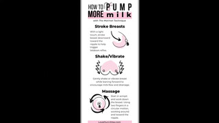2. Breast massage for increasing milk supply