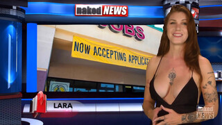 1. Naked news Lara