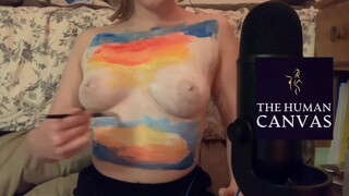8. Bodypaint at Home – Mountain Sunset
