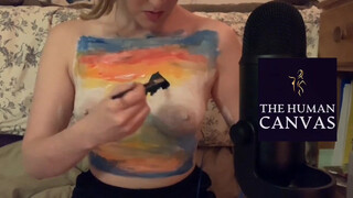 9. Bodypaint at Home – Mountain Sunset