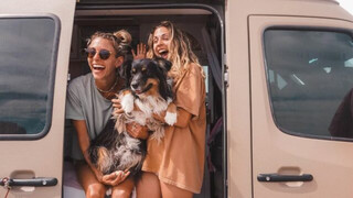 CAN FOUR GIRLS LIVE IN ONE SPRINTER VAN? (van life Mexico)