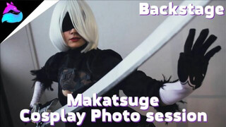 COSPLAY EROTIC ART Video backstage with the TOP model Makatsuge | Behind the Scenes photoshoot ????
