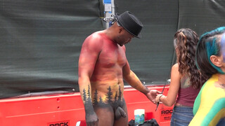 6. BODY PAINTING : MR  COOL