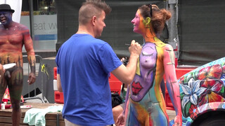10. BODY PAINTING : MR  COOL