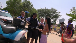 4. Topless Woman Ticketed At GoTopless Day Rally in Chicago