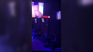 7. Sexy ass legs tits pussy in the screen of club