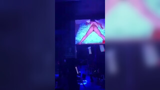 8. Sexy ass legs tits pussy in the screen of club