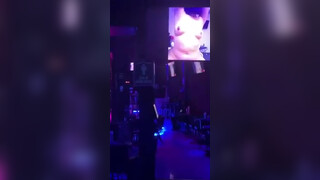 9. Sexy ass legs tits pussy in the screen of club