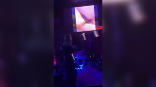 3. Sexy ass legs tits pussy in the screen of club