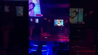 Sexy ass legs tits pussy in the screen of club
