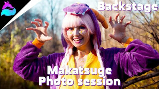 Backstage video, photosession model – Makatsuge