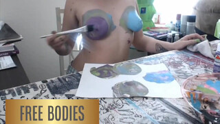10. Bodypaint Freedom – Free Body to Canvas
