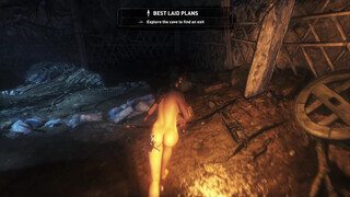 5. Rise of the Tomb Raider Nude X Bear Fight