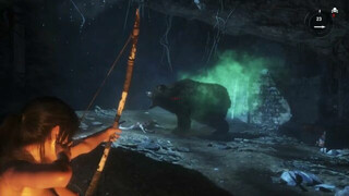 Rise of the Tomb Raider Nude X Bear Fight