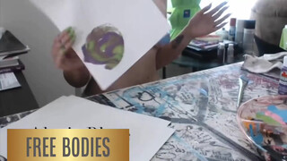 7. Bodypaint Freedom – Free Body to Canvas #2