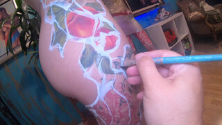 3. Rise Up Body Painting