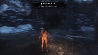 1. Rise of the Tomb Raider Naked Lara in the Cold