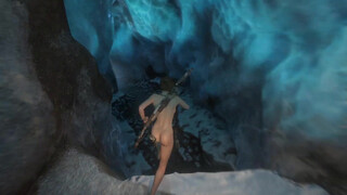 6. Rise of the Tomb Raider Naked Lara in the Cold