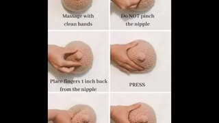1. Hand Expression to Increase Breast Milk Production Fast TUTORIAL