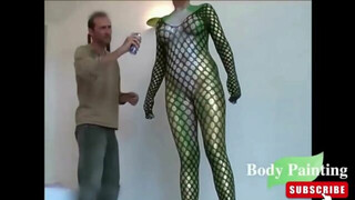 Abstract Art. Nude Body Painting. Ep. 1