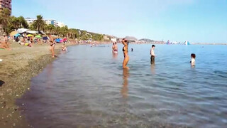 8. Latest Updates Walk FUENGIROLA BEACH WALK | Malaga Spain 2022 | color kids Traveling vlog walking