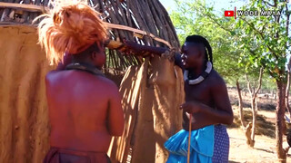 8. How The Himba Tribe Bath With Offer Sex For Visitors & Bath Without Water